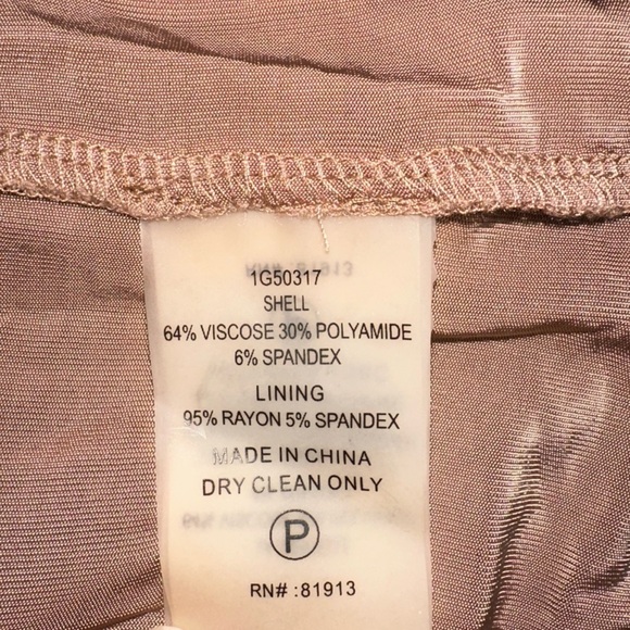 Tracy Reese Evening Dress Womens 4 Black Pleated Illusion Striped Knit Maxi - Picture 10 of 10